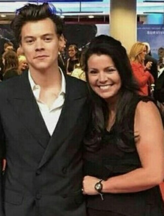 Desmond Styles's ex-wife and their son.